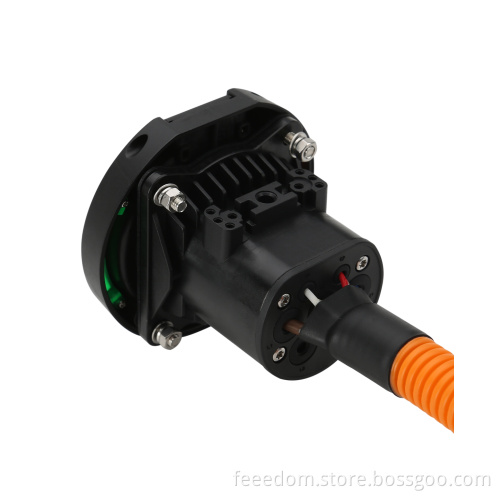 محمولة EV Charger Gun Type2 Socket European Standard AC Socket